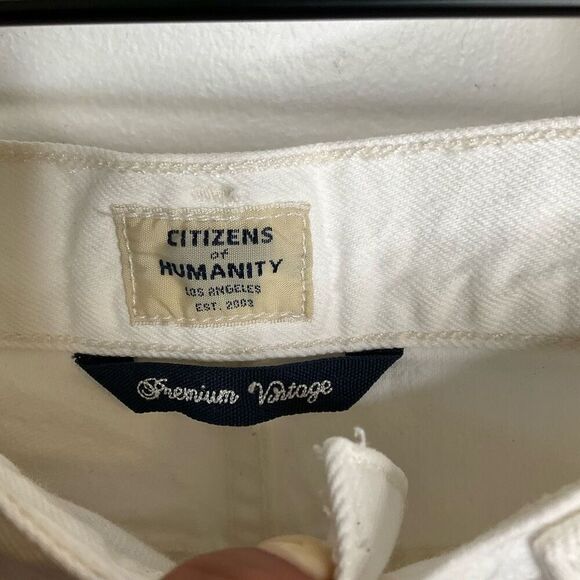 Citizens of Humanity High Rise Kristen Denim Shorts - Picture 4 of 8